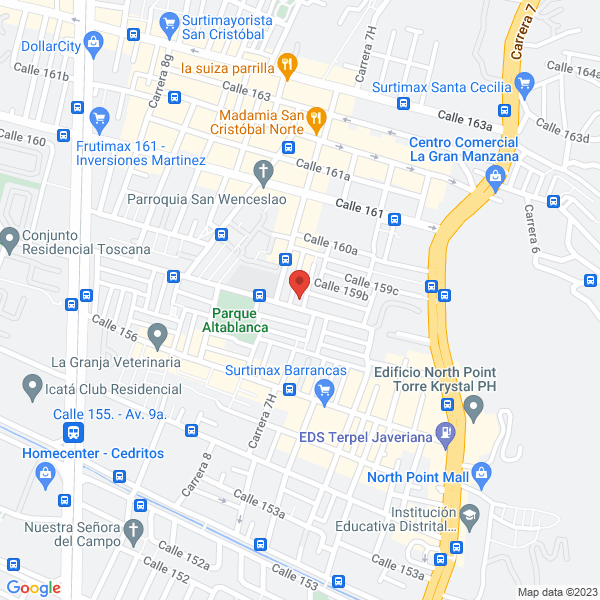 Mapa de Explotek S.A.S