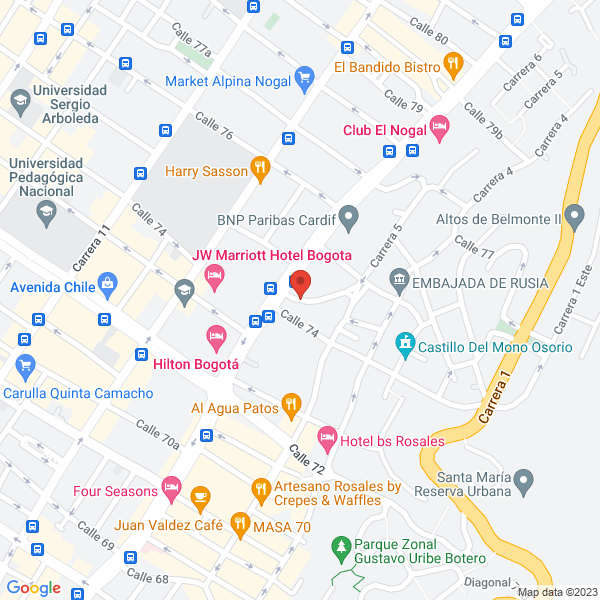 Mapa de Exportadora De Café Cóndor S.A.