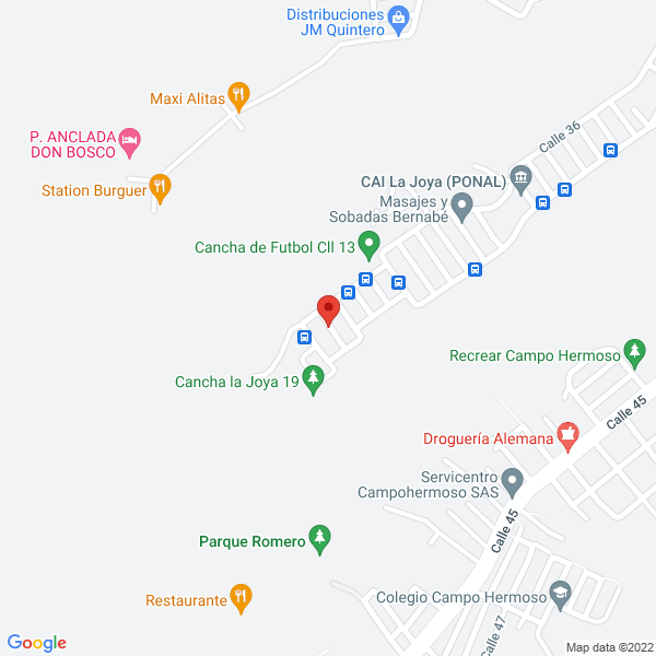 Map of Fabricamos Económico