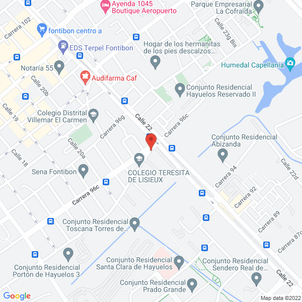 Mapa de Fabricca S.A.S.