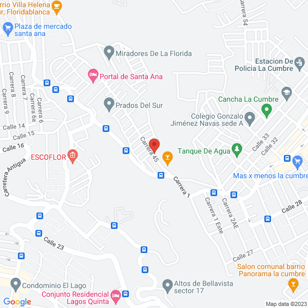 Map of Distribuciones Solé