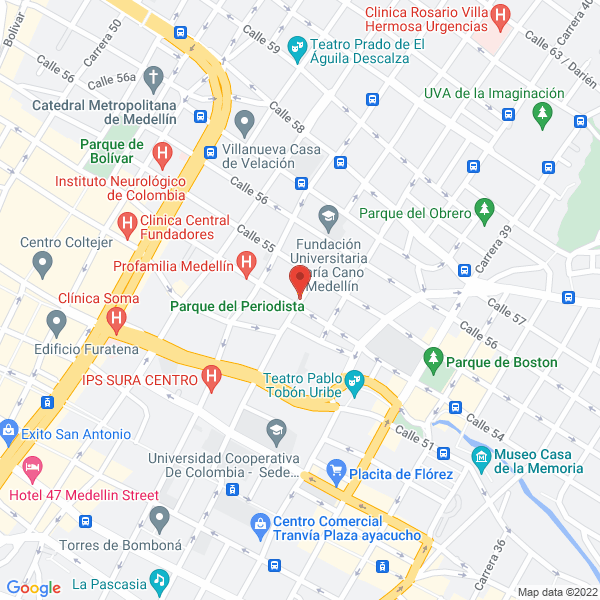 Map of El Tunel Cafe Cocina