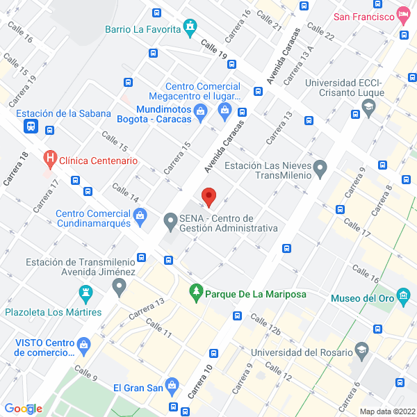 Mapa de Electric House A.C. S.A.S.