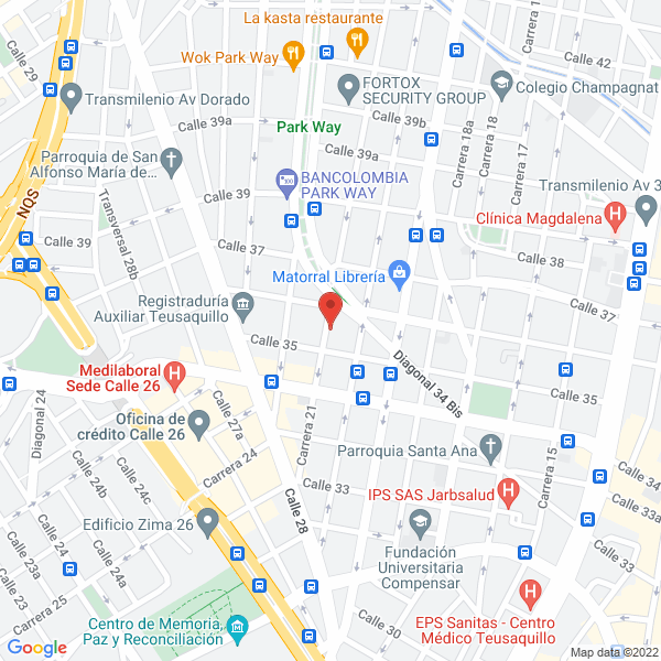 Mapa de Disuproyecto Inter S.A.S