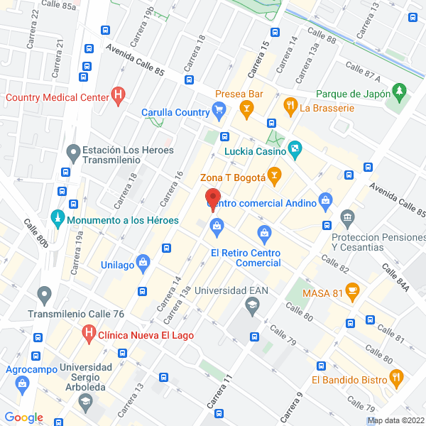Mapa de Disypa S.A.S.
