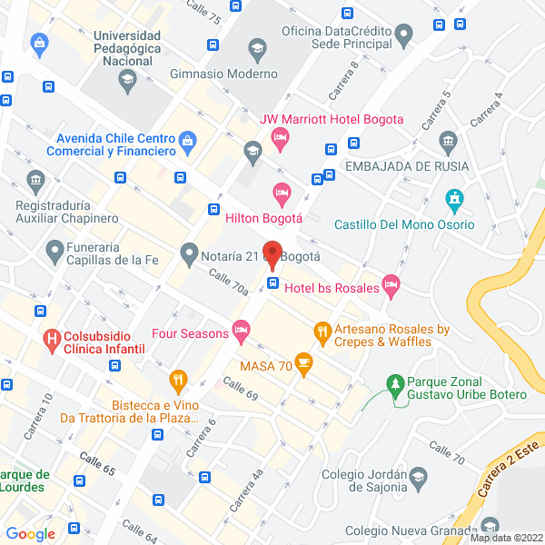 Mapa de Larrain Vial De Colombia S.A.S.