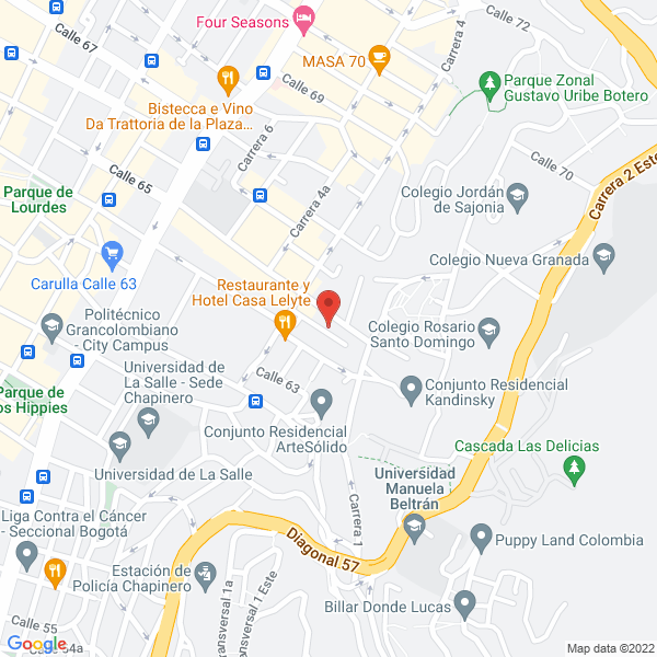 Mapa de Lascaux Construcciones S A S