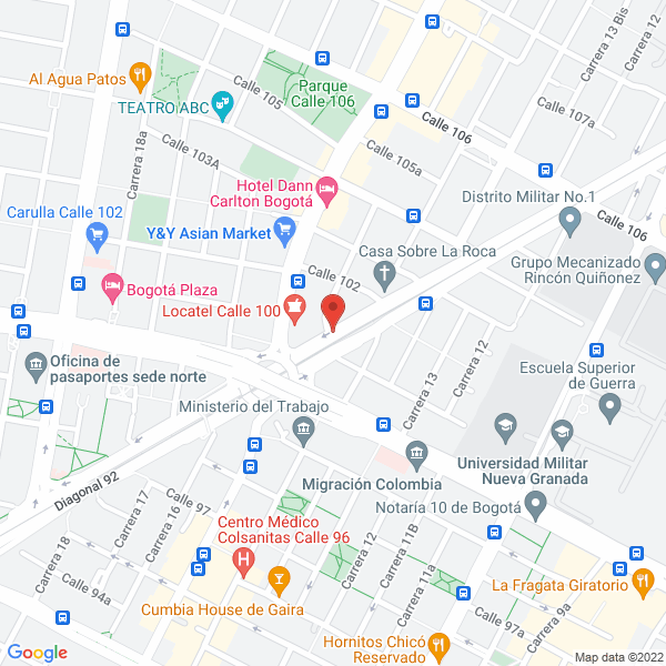 Mapa de Laserna & Barón Abogados S.A.S.