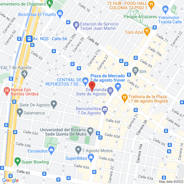 Mapa de Latas & Lujos G.W.