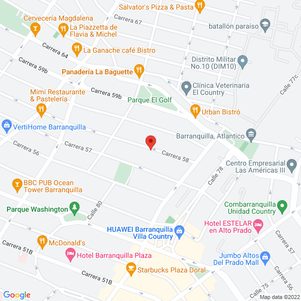Map of Lattice Servicios S.A.