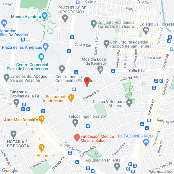 Mapa de Laura S.A.S.