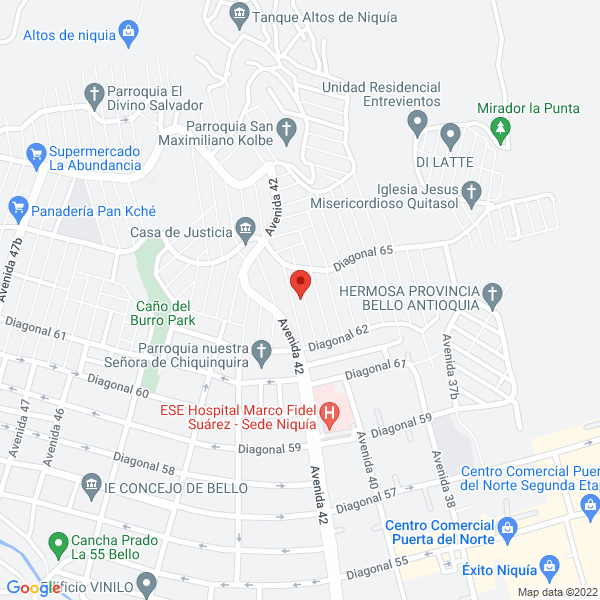Map of Lavadoras Juan David