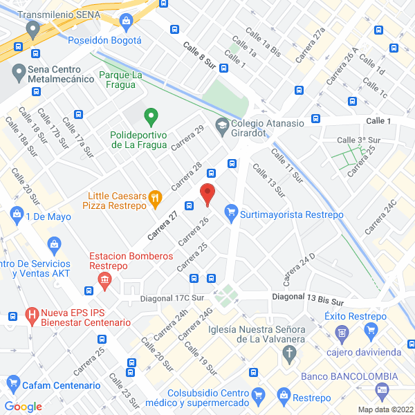 Mapa de Macalzado Mercantil S.A.S.