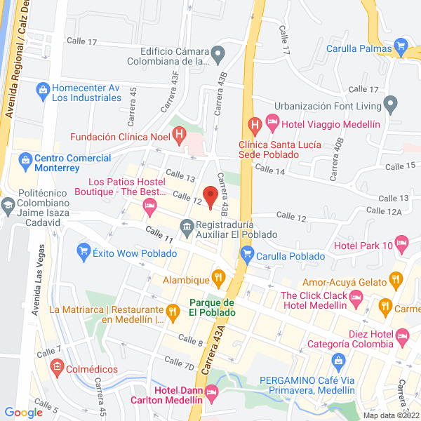 Map of Mali Accesorios S.A.S.