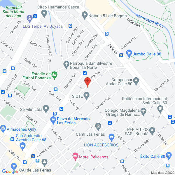 Mapa de Mallas E Ingeniería Industrial S.A.S.