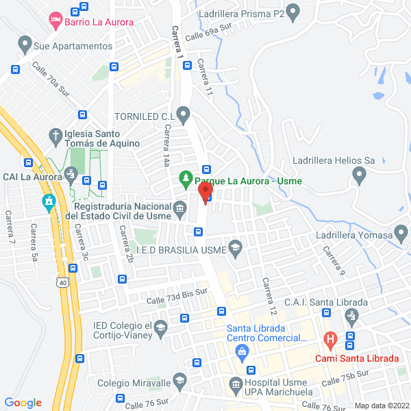 Mapa de Mallas Santa Librada