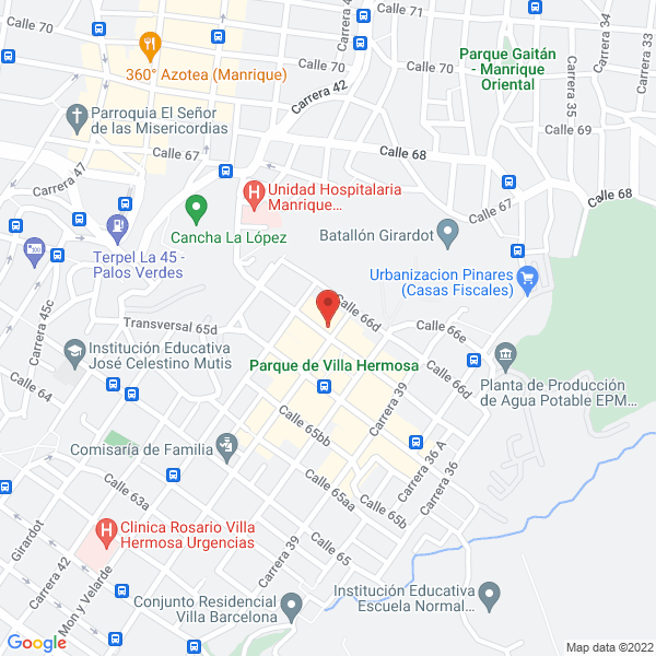 Map of Laboratorio Dental Protodent