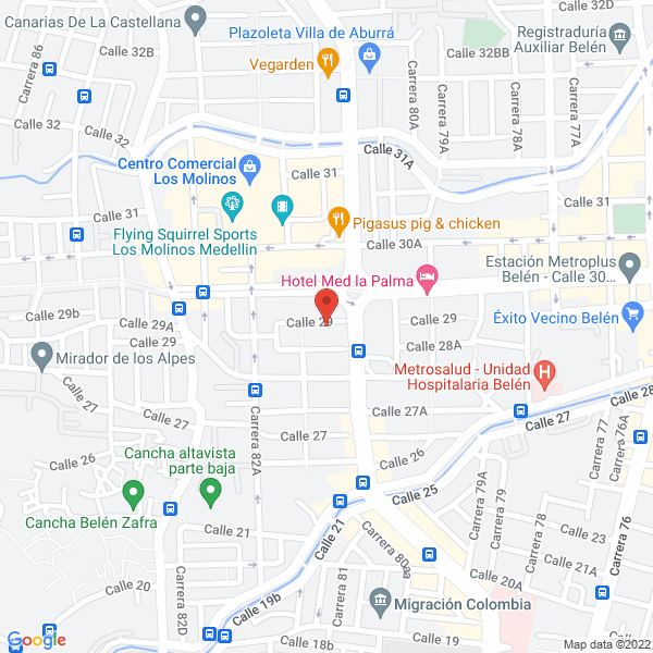 Map of Jhv Ingeniería Eléctrica