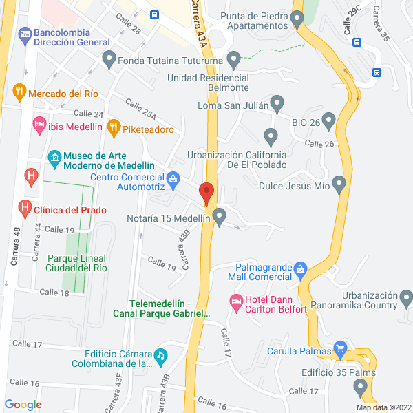 Map of Jj Seguros
