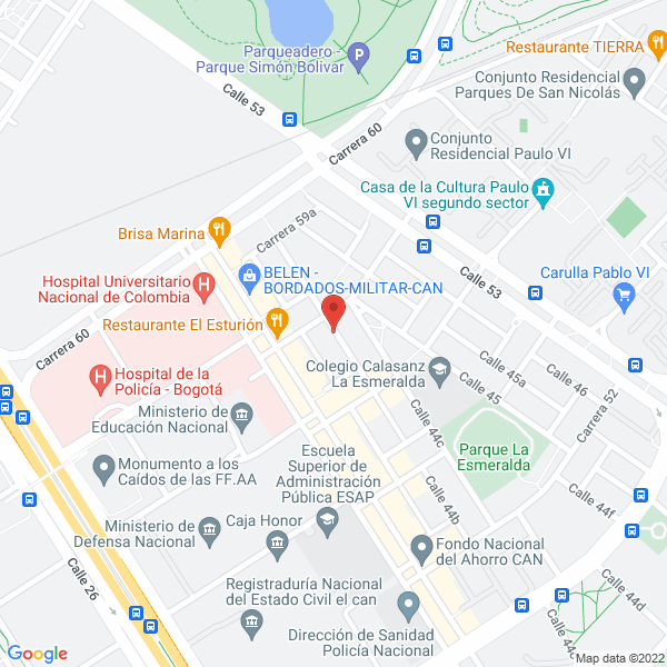 Mapa de Joyco S.A.S.