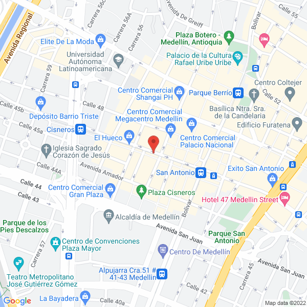 Map of Joyeria La Meca