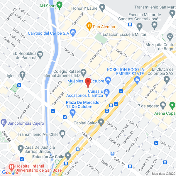 Mapa de Importados Meryjames