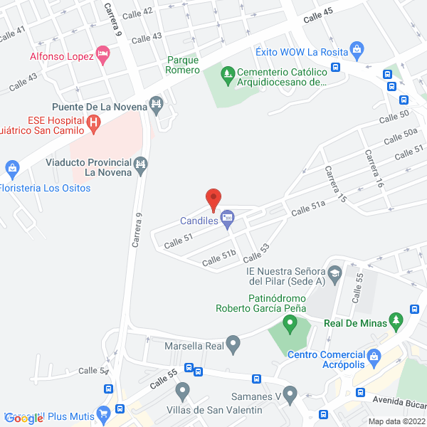 Map of Lavanderia Oxxo Dry Clean