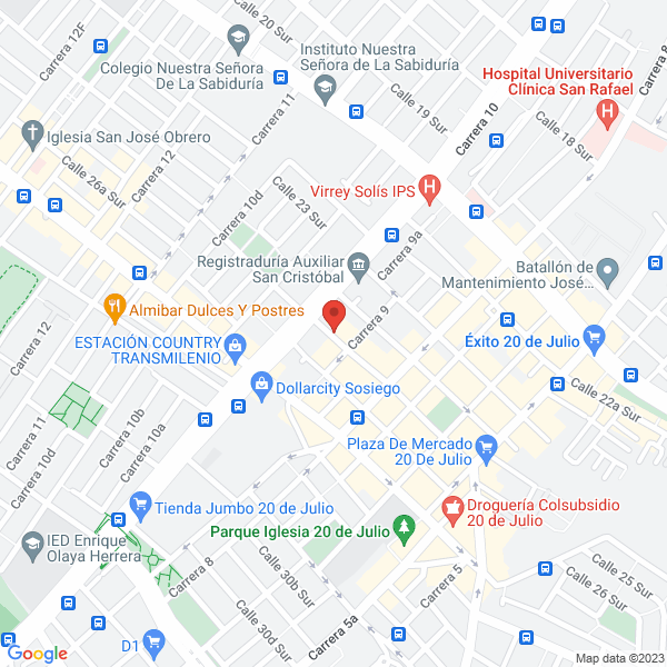 Mapa de Lavaseco Automático Del Sur