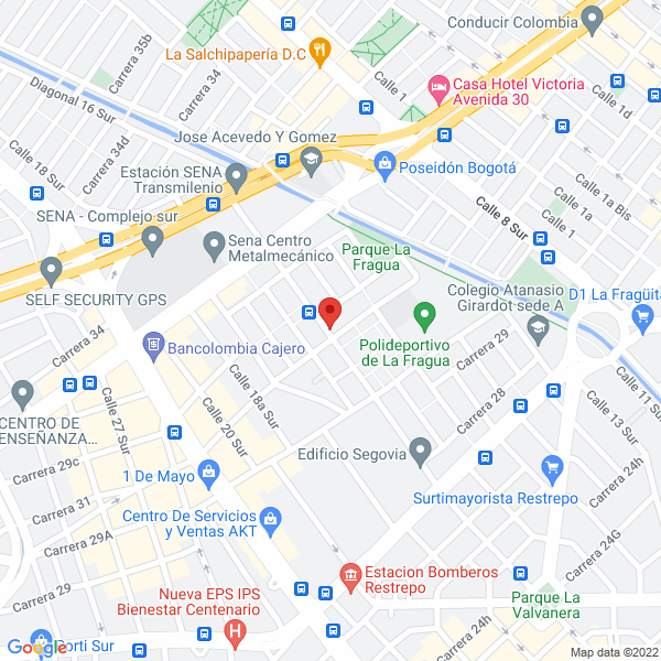 Mapa de Lavaseco Hilton Plaza