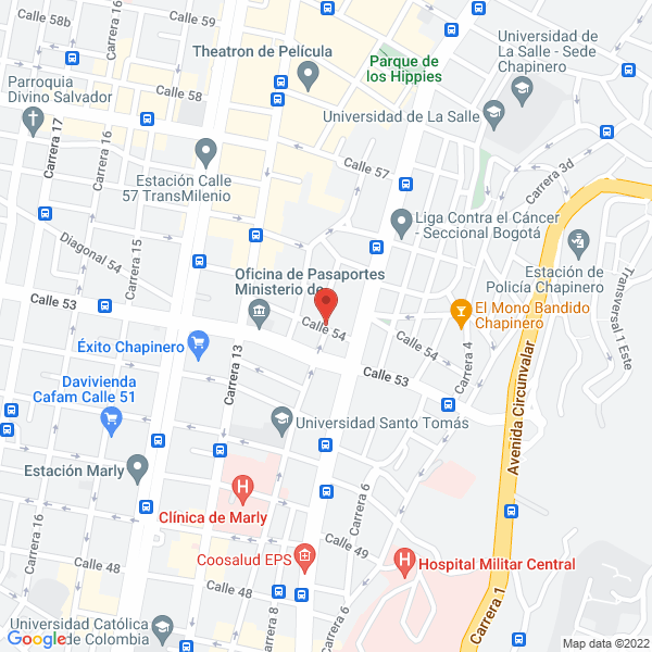 Mapa de Lavanderia