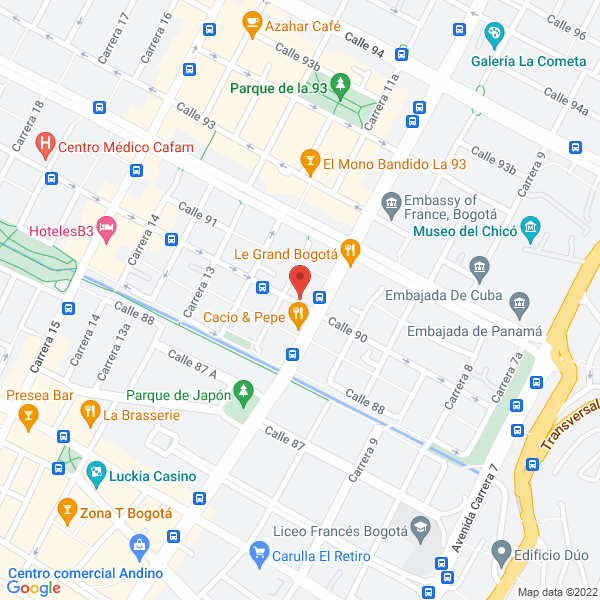 Mapa de Maria Claudia Arciniegas Naranjo