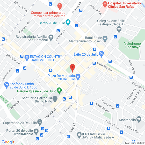 Mapa de Mariachi Juvenil Nueva Era