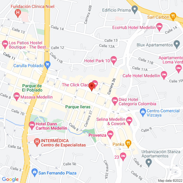 Map of Juanchoborracho