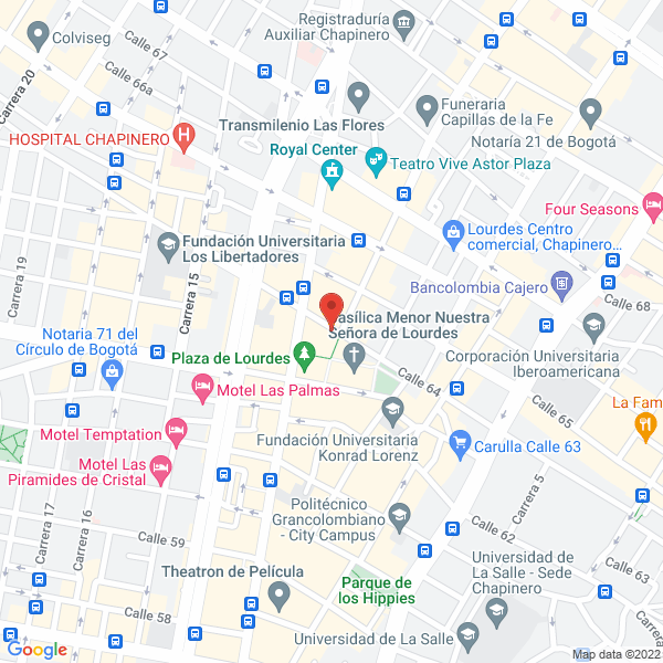 Mapa de Laboratorio De Ortodoncia Chico Ltda.