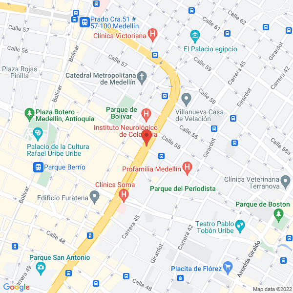 Map of Laboratorio De Patología Y Citología