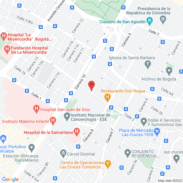 Mapa de Laboratorio Dental Humberto Valencia