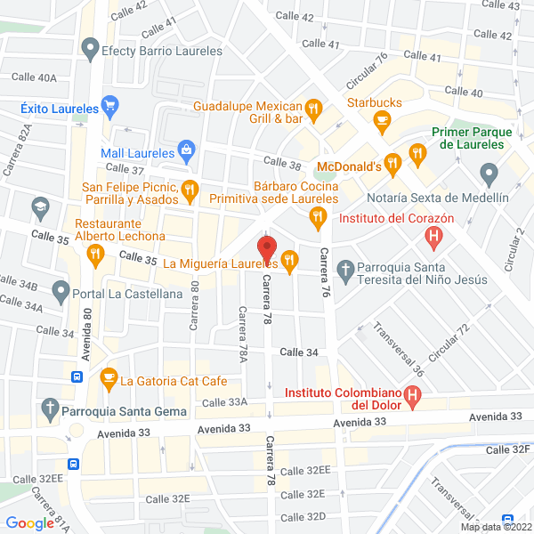 Map of Laboratorio Dental Innova