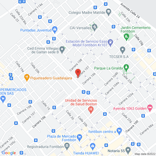 Mapa de Laboratorio Dental J.E