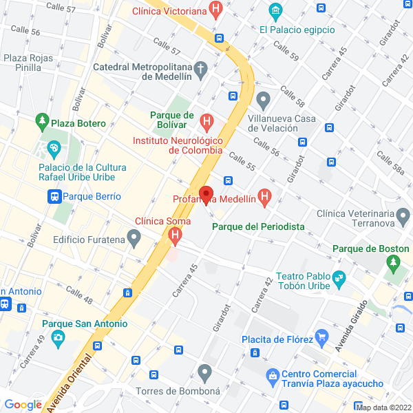 Map of Laboratorio Dental Jorge Diego Rincon