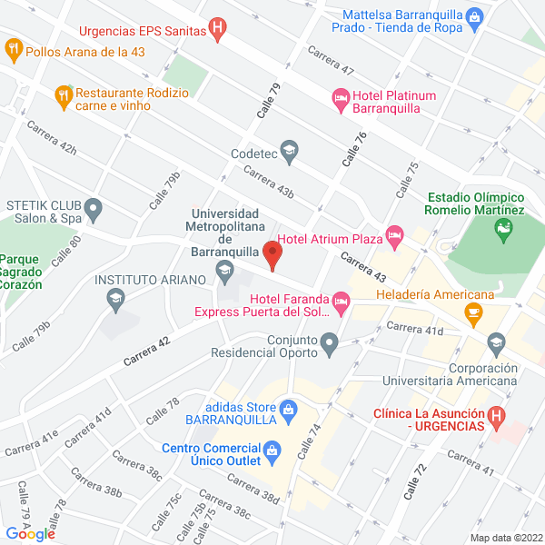 Map of Laboratorio Dental Merdent