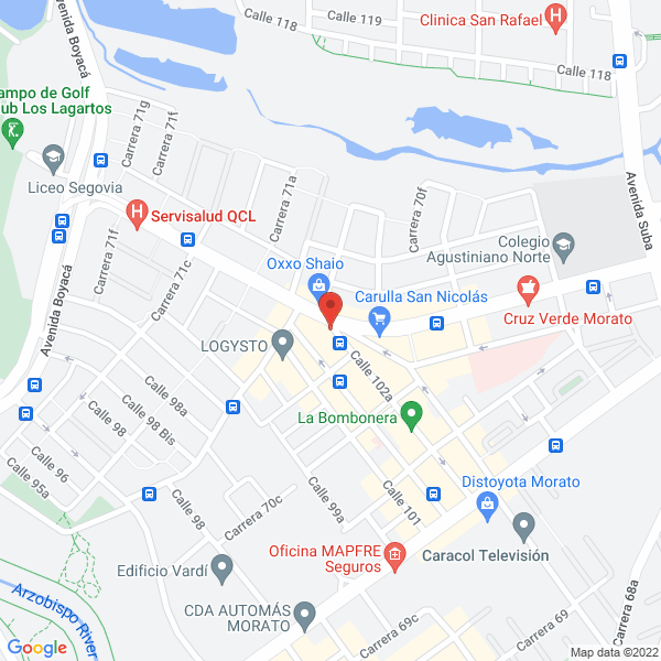 Mapa de Materassi S.A.S.