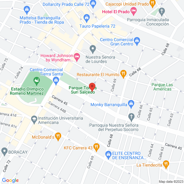 Map of Materiales Ferrecer S.S.A