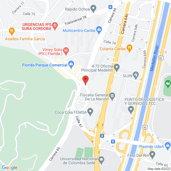 Map of Materiales La Colina S.A.S.