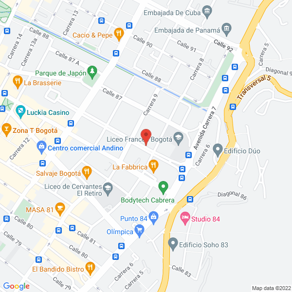 Mapa de Matisa S.A.S.
