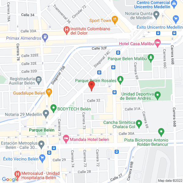 Map of Isambiente Ltda.