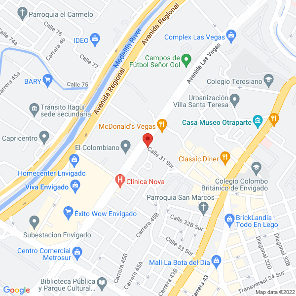 Map of Kmosss Producciones