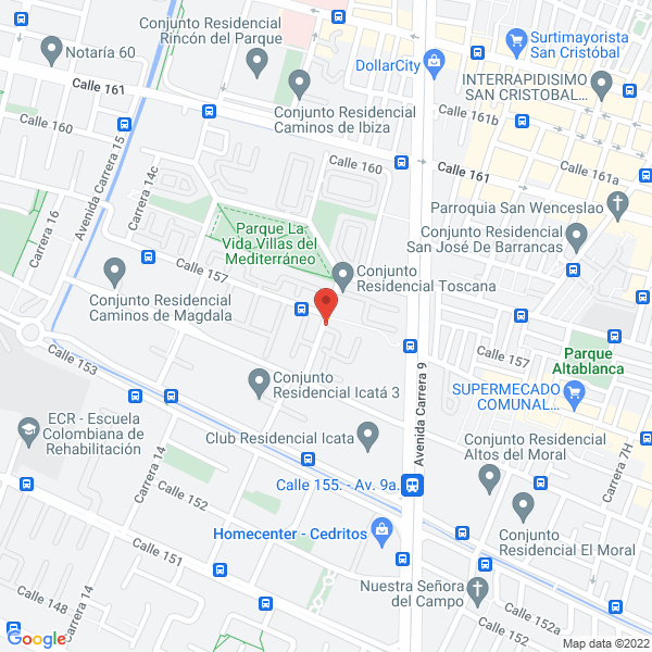 Mapa de Kontrolar T.P.K. Ltda.