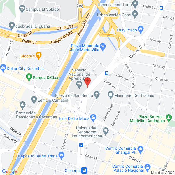 Map of L'Averno