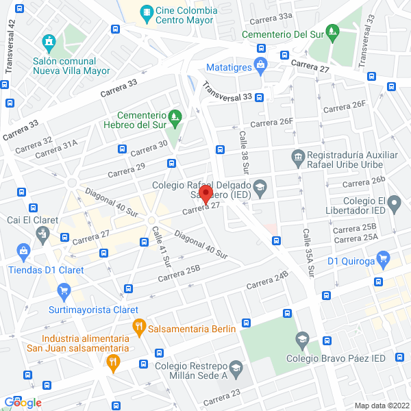 Mapa de La Casa Del Kumis