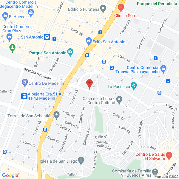 Map of La Tienda De Juaco